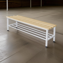 #30 BENCH 1500 SR – Šatní lavice s délkou 1500 mm s roštem na boty