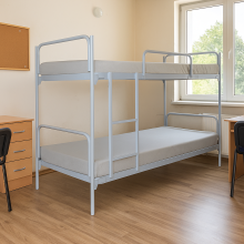 #03 FOLDING BED DOUBLE – Skládací kovová postel patrová