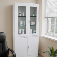 #26 MEDICINE PLUS GLASS ECONOMY - Nemocniční skříňka na léky