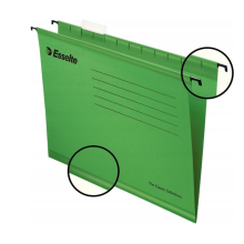 #18 FILE GREEN – Závesný obal Esselte