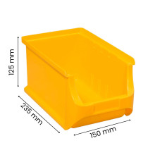 #21 PLASTBOX 1YW – Plastový box žltý
