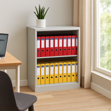 Otevřená úložná skříň s 1 policí, s výškou 1000 mm