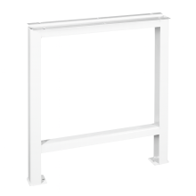 Pracovní stůl se skříňkou se 2 policemi, 1500 mm