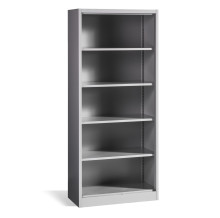 Otevřená úložná skříň se 4 policemi, se šířkou 800 mm