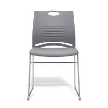 Ergonomická jídelní židle, šedá