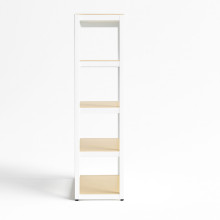 Bezšroubový regál s 5 policemi