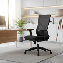 Kancelářská židle se síťovanou opěrkou zad