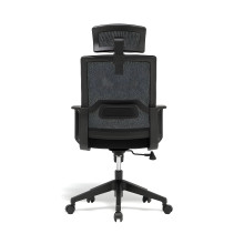 Kancelářská židle se síťovanou opěrkou zad a opěrkou hlavy