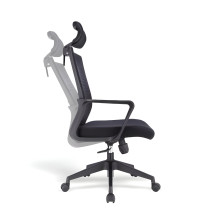 Kancelářská židle se síťovanou opěrkou zad a opěrkou hlavy