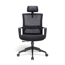Kancelářská židle se síťovanou opěrkou zad a opěrkou hlavy