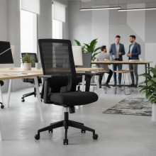 Kancelářská židle se síťovanou opěrkou zad