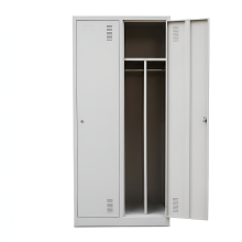 2-dveřová šatní skříň s přepážkou (demont)