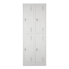 4-dveřová šatní skříň s krátkými dveřmi (demont)