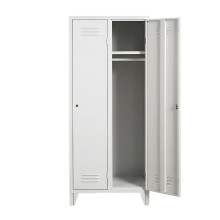 2-dveřová šatní skříň s dlouhými dveřmi a nožičkami (demont)