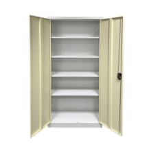 Kancelářská skříň na dokumenty s imitací světlého dřeva