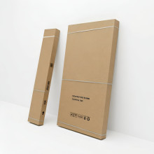 Kancelářská skříň s imitací tmavého dřeva (demont)