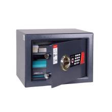 #17 MINISAFE R26 ELECTRO – Bezpečnostní schránka černá, 350 x 260 x 260 mm