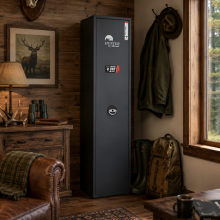 Skříň na 6 zbraní, elektronické zamykání, 1500/340/260 mm