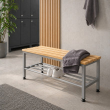 #30 BENCH 1000 SR – Šatní lavice s délkou 1000 mm s roštem na boty