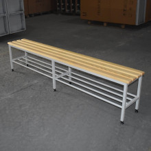 #30 BENCH 2000 SR – Šatní lavice s délkou 2000 mm s roštem na boty