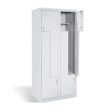 #03 CIK-CAK MAXI 4 │ 4 dveřová šatní skříň s dveřmi typu Z, široká, 1800/800/500 mm