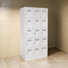 #03 BOXES 15 │ Skříň pro úschovu cenností  s 15 přihrádkami, 1800/900/500 mm