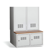 #03 SHOECABINET 2 400 - 2 dveřová skříň na boty se šířkou přihrádky 400 mm