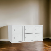 #03 SHOECABINET 3/6 - 6 dveřová skříňka na obuv