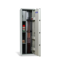 Skříň na 4 zbraně s certifikátem, elektronické zamykání, 1412/420/370 mm