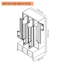  #03 CIK-CAK MAXI 6 PLUS