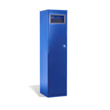 #15 LAUNDRY 1 BLUE - Skříň na sběr pracovního oblečení