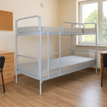 #03 FOLDING BED DOUBLE – Skládací kovová postel patrová