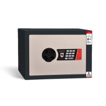 #17 MINISAFE S25 ELECTRO – Bezpečnostní schránka černo-bílá, elektronický zámek, 350 x 250 x 260 mm