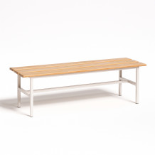 Klasická šatní lavice #16 BENCH 1500. Je vhodná do šaten, sportovních klubů, do wellness, fitness center.