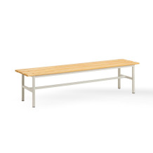 Klasická šatňová lavica #16 BENCH 2000. Je vhodná do šatní, športových klubov, do wellness, fitness centier.