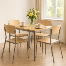 Jídelní stůl, 800x800, buková deska