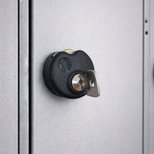 Zámek na mince se systémem na centrální klíč