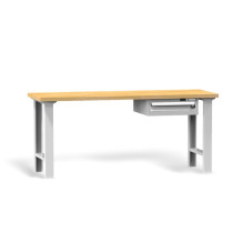 Pracovní stůl se zásuvkou a výškově nastavitelnými nohami, 2000