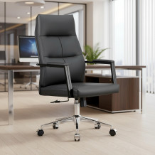 Kancelářská židle z PU kůže, elegantní