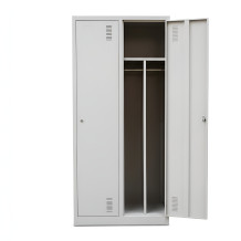 2-dveřová šatní skříň s přepážkou (demont)