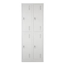 4-dveřová šatní skříň s krátkými dveřmi (demont)