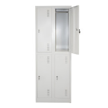 4-dveřová šatní skříň s krátkými dveřmi (demont)