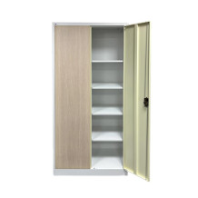 Kancelářská skříň s imitací světlého dřeva (demont)