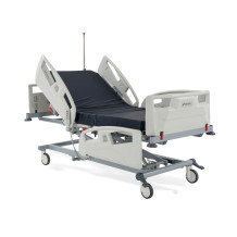 Elektrická nemocniční a pečovatelská postel se 3 motory