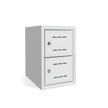 #03 SHOECABINET 1/2 - 2-dveřová dělená skříňka na boty 300 mm