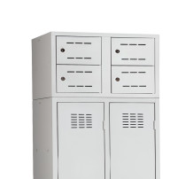 #03 SHOECABINET 2/4 – 4-dveřová dělená skříňka na boty 300 mm