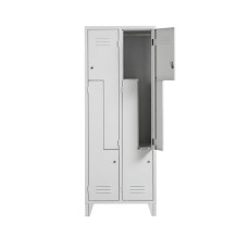 4-dveřová šatní skříň typu Z na nožičkách (demont)