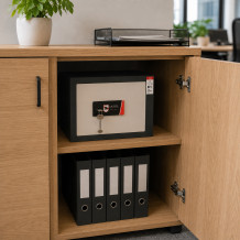 #17 MINISAFE S25 KEY – Bezpečnostní schránka s klíčovým zámkem, 250/350/260 mm