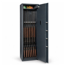 Skříň na 8 zbraní s elektronickým zámkem, 1500/470/350 mm
