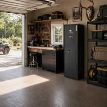 Skříň na 8 zbraní s elektronickým zámkem, 1500/470/350 mm